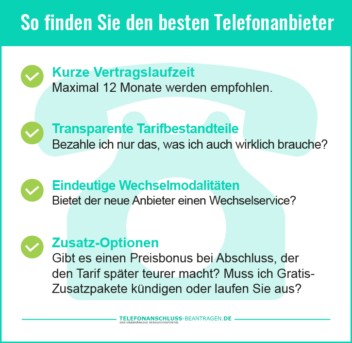 Günstiger Telefonanschluss gefunden